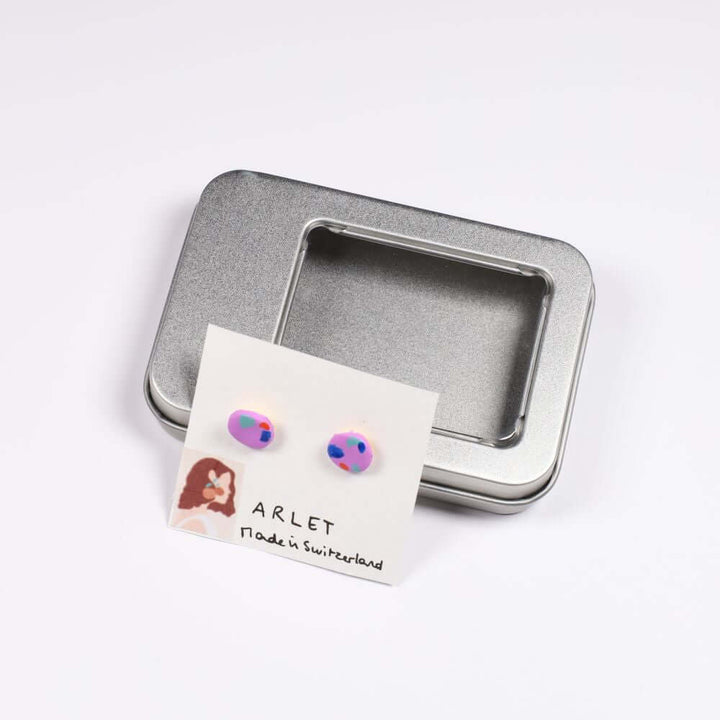 Boutons d'oreilles à Pois