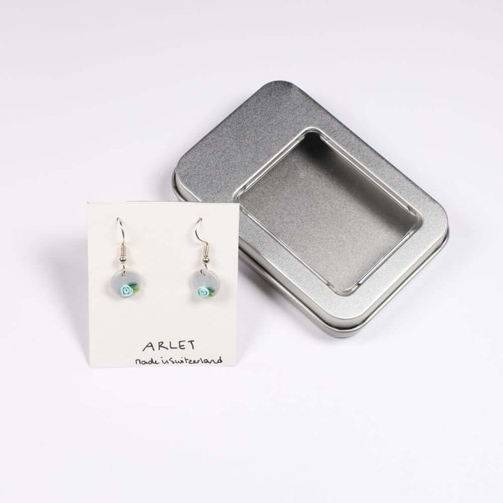 Pendants d'oreilles Fleur