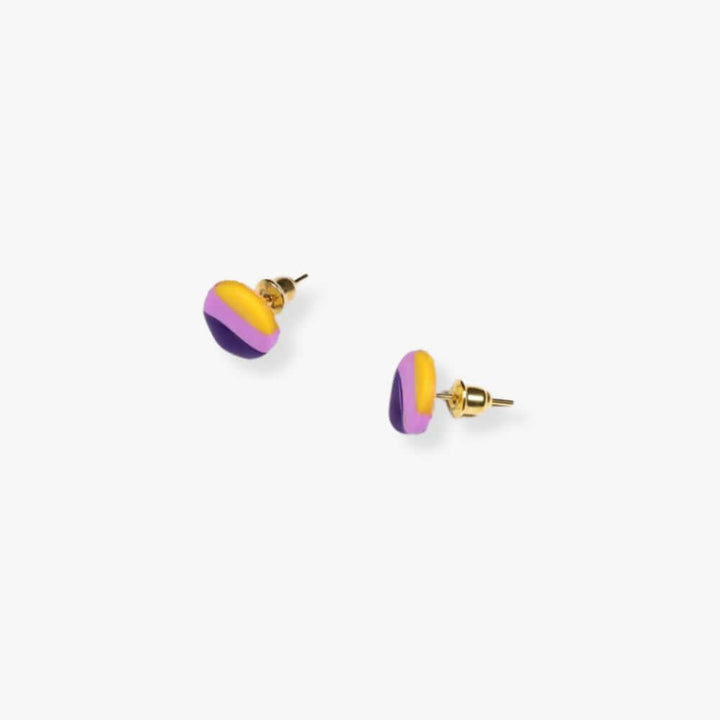Boutons d'oreilles à Rayures