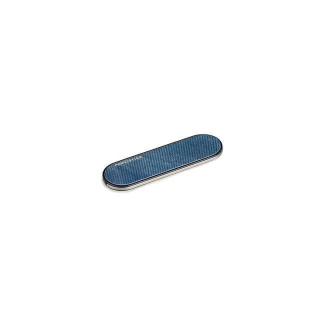 Blue phone grip holder.