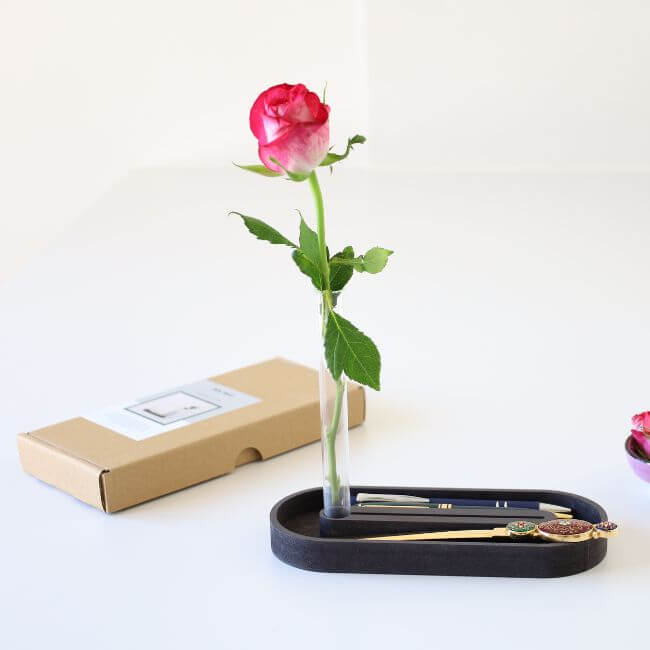 Pen Tray with Vase