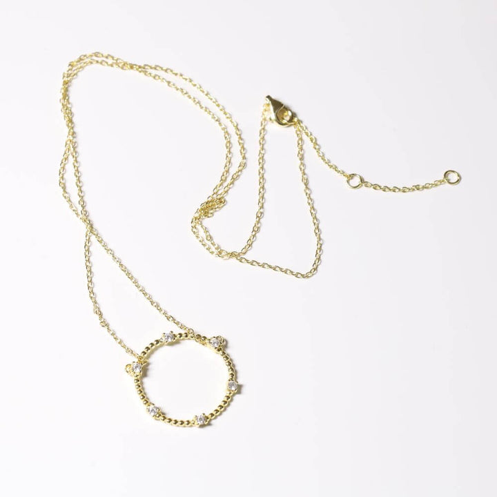 Circle of Life Necklace - Gold