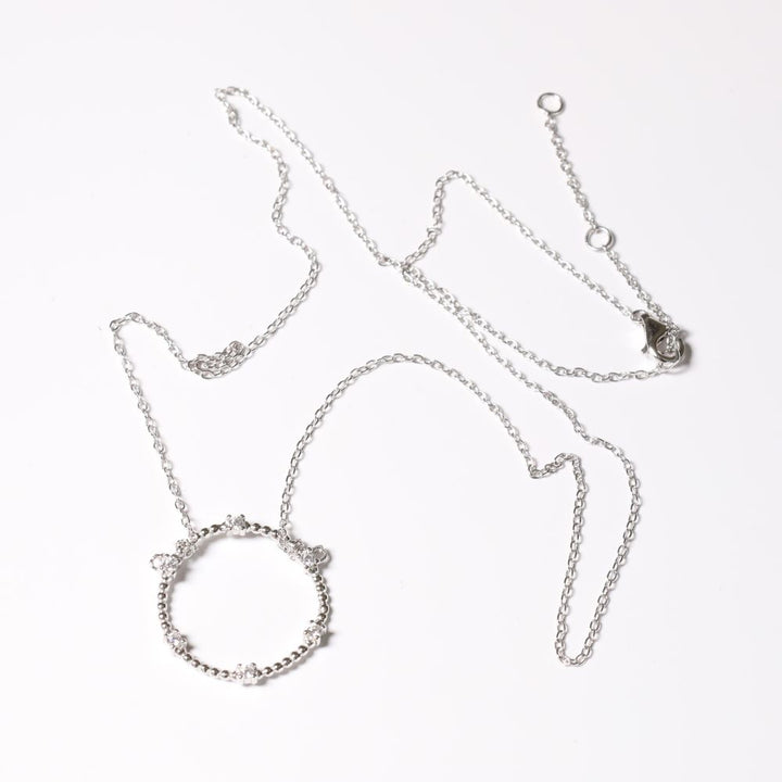 Circle of Life Necklace - Silver